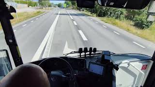 Bus Driving POV | Route 240 Tingsryd - Växjö Via Uråsa