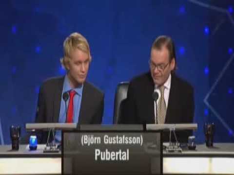 Björn Gustafssons debut i parlamentet