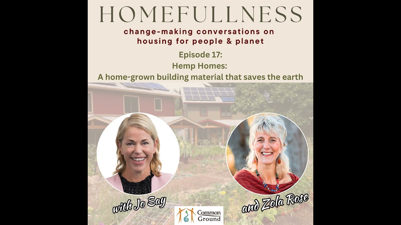 Hemp Homes: A home-grown building material that saves the earth.