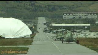 Departing Pristina during Kosovo War