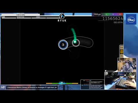 [Live] RyuK | P*Light feat. yukacco - Stargazer [Galaxy of Dreams] 1st +HDDT FC 98.27% {#1 672pp FC}