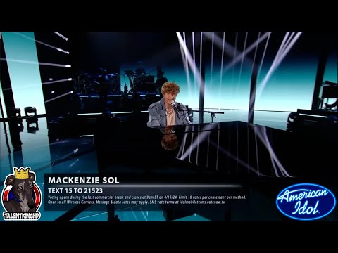 Mackenzie Sol I'll Never Love Again Full Performance | Top 20 American Idol 2024