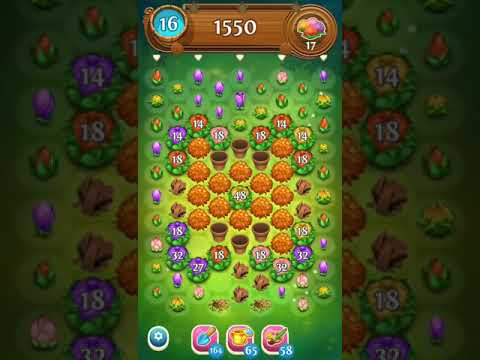 Blossom Blast Saga Level 2387 - NO BOOSTERS