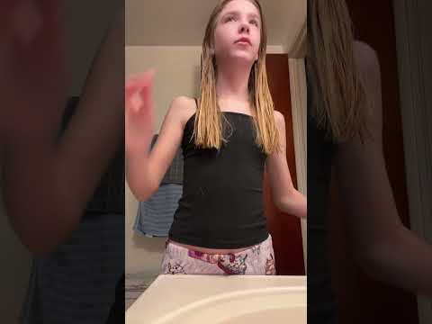 After shower routine