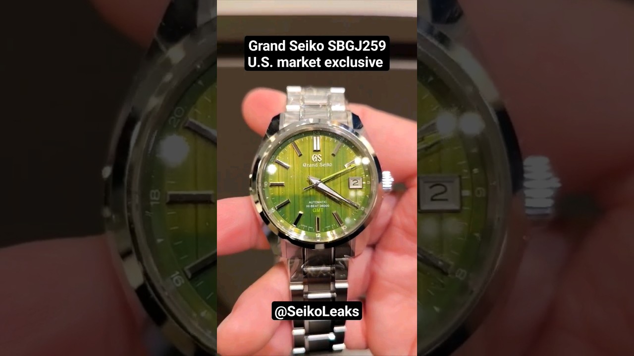 Grand Seiko SBGJ259 Green Bamboo Special Edition