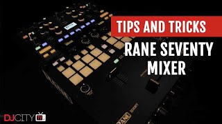 Video thumbnail for First Look: Rane SEVENTY Mixer | Tips and Tricks by DJcityTV