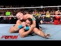 John Cena Displays Reckless Abandon To Get His Rematch With Rusev Raw March 9 2015