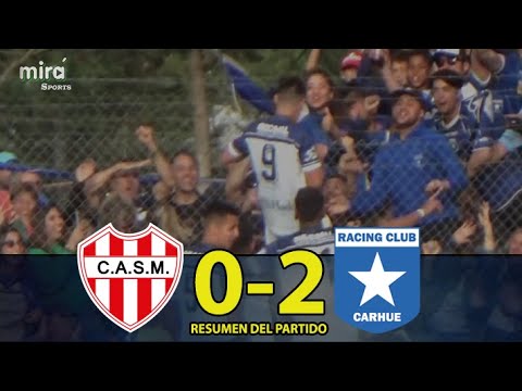 SAN MARTIN de CARHUE vs RACING CLUB | Resumen (0-2) | Fecha 4 | LIGA REGIONAL DE FÚTBOL