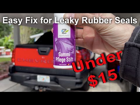 Easy Fix for Leakey Seals and Bed Covers