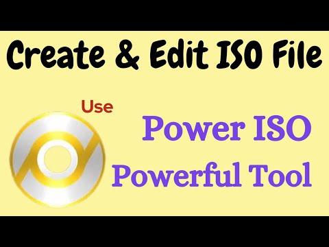 How to Convert Files or Folder into ISO Image | Download and Install PowerISO to Create ISO File