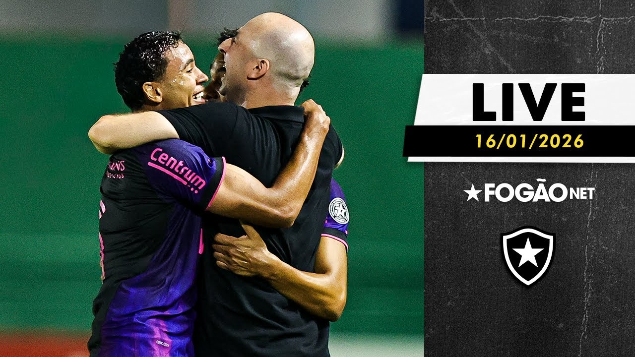 LIVE | Base do Botafogo mostra força; negociação de David Ricardo estagnada