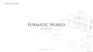 Apple & Stone - FORMATIC WORLD (Single)
