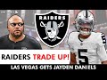 Raiders Trade Up For Jayden Daniels In FINAL Raiders Mock Draft To Reunite Him W/ Antonio Pierce