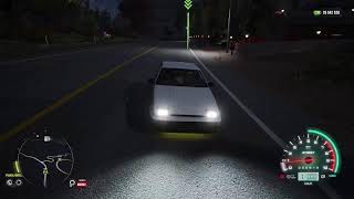 カーエックスストリートラストクラブいざ勝負AE86VS ミツのAE86