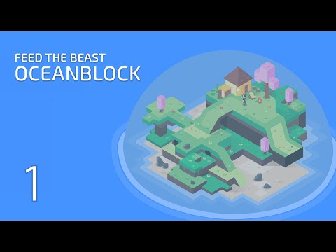 Minecraft FTB OceanBlock: Episode 1 The Globe is Hard
