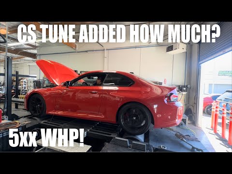 My 2024 BMW M2 (CS Tune) Makes CRAZY Power on a Dyno!