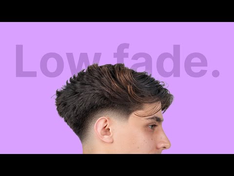Low Drop Fade Mullet