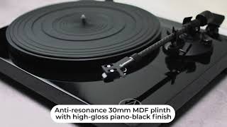 Video thumbnail for Audio Technica ATLPW50PB Manual Belt Drive Turntable @ JB Hi-Fi by JB Hi-Fi Official