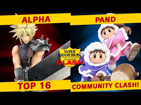 Alpha(Cloud) vs Pand(Ice climbers) - TOP 16 - Community Clash!