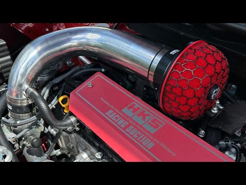 Suzuki Swift Sport ZC33S + HKS SSQV IV BOV + HKS Racing Suction Air Intake