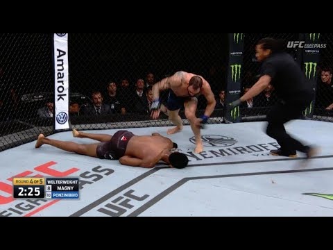 UFC Fighters React To Santiago Ponzinibbio’s Big KO Of Neil Magny At UFC Argentina