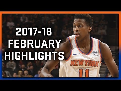 Frank Ntilikina Full February 2017-18 NBA Highlights - New York Knicks