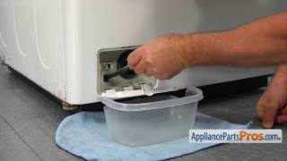 How To: LG/Kenmore Drain Hose Plug 5006ER3009A