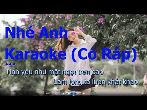 Nhé Anh - Hồ Võ Thanh Thảo Karaoke