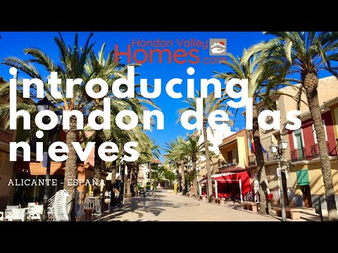 Introducing Hondon de las Nieves