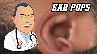 Popaholics!  Let's Pop This Ear!  Big Ear Cyst?  Dilated Pore?