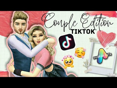Avakin Life Tiktok Video | My Top 10 FUNNY and CUTE Couple Tiktok Videos
