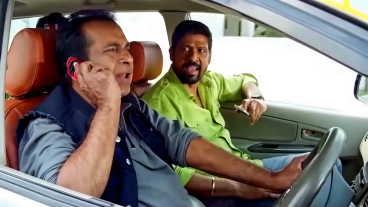 ब्रह्मानंदम को संपत राज केह रहा है ड्राइविंग करते सम?