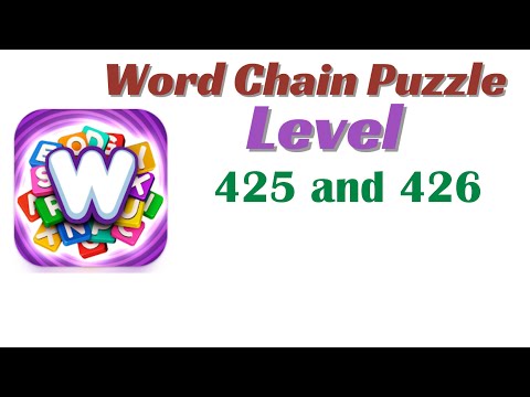 Word Chain Level 426 Answers - YouTube