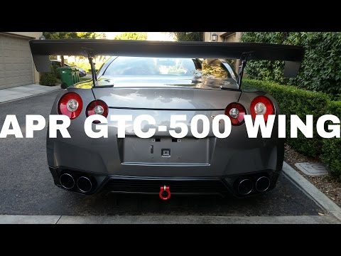 APR GTC-500 71" Wing. Nissan GTR