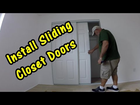 How to Install Sliding Closet Doors or Bypass Doors