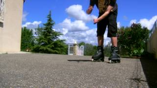 preview picture of video 'Apprendre le roller : Reculer en décalage ( By Mr Rockeur)'