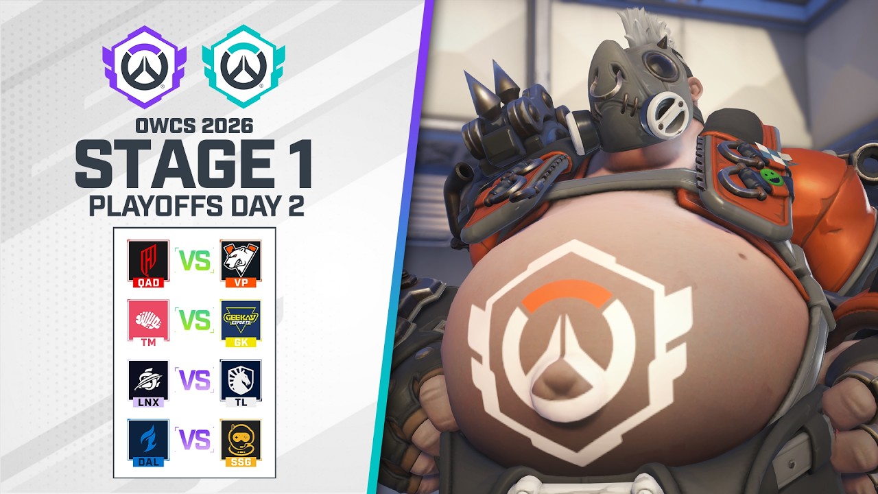 [DROPS] OWCS 2026 | NA/EMEA | Stage 1 Playoffs Day 2