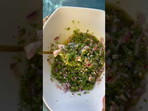 How to Make Homemade Chimichurri Sauce