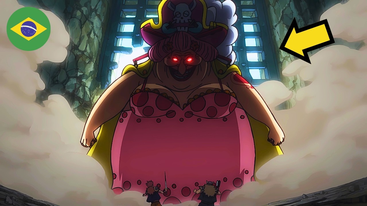 O DIA QUE A BIG MOM INVADIU A PRISÃO PRA SALVAR O LUFFY 💀🔥 ONE PIECE