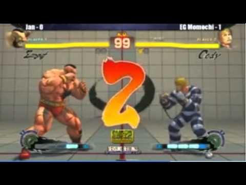 Season's Beatings Single - Jan (Zangief) vs EG Momochi (Cody)