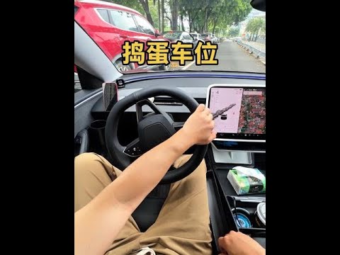 捣蛋的车位 #第一视角 #侧方停车现实版 #焕新版model3 #行车记录 #用车日常