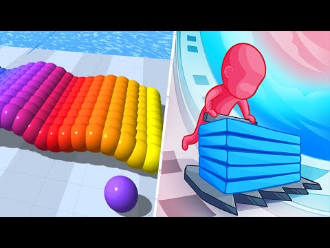 Satisfying Mobile Games 2023 - Canvas Run, Stack Colors, Giant Rush, Pancake Run, Going Balls...