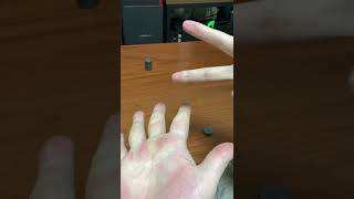【テバモリの日常】第1回 磁石カーリング　#テバモリ
