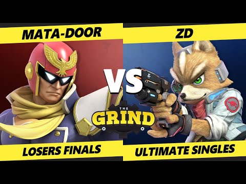 The Grind 174 Losers Finals - Mata-Door (Captain Falcon, Wario) Vs. ZD (Fox) Smash Ultimate - SSBU