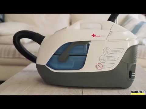 Karcher DS 6 000 Mediclean обзор пылесоса с аквафильтром