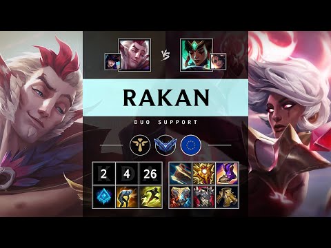 Rakan Support vs Karma - EUW Diamond Patch 25.05