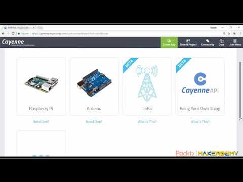 Introduction to Internet of Things Getting Started with Cayenne|packtpub com