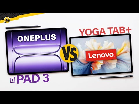 BETTER THAN SAMSUNG? - OnePlus Pad 3 vs Lenovo Yoga Tab Plus