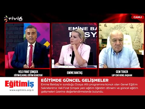 Emine Bektaş’ın sunduğu Dosya Altı programına konuk olan Genel Eğitim Sekreterimiz Veli Fırat Şimşek yeni eğitim öğretim dönemi ve güncel eğitim gelişmeleri üzerine değerlendirmelerde bulundu. | EĞİTİM İŞ