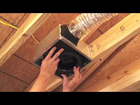 Broan-NuTone InVent Bath Fan Installation